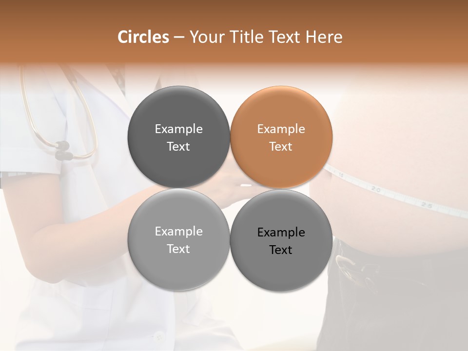 Doctor Aged Stomach PowerPoint Template