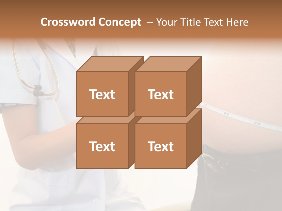 Doctor Aged Stomach PowerPoint Template