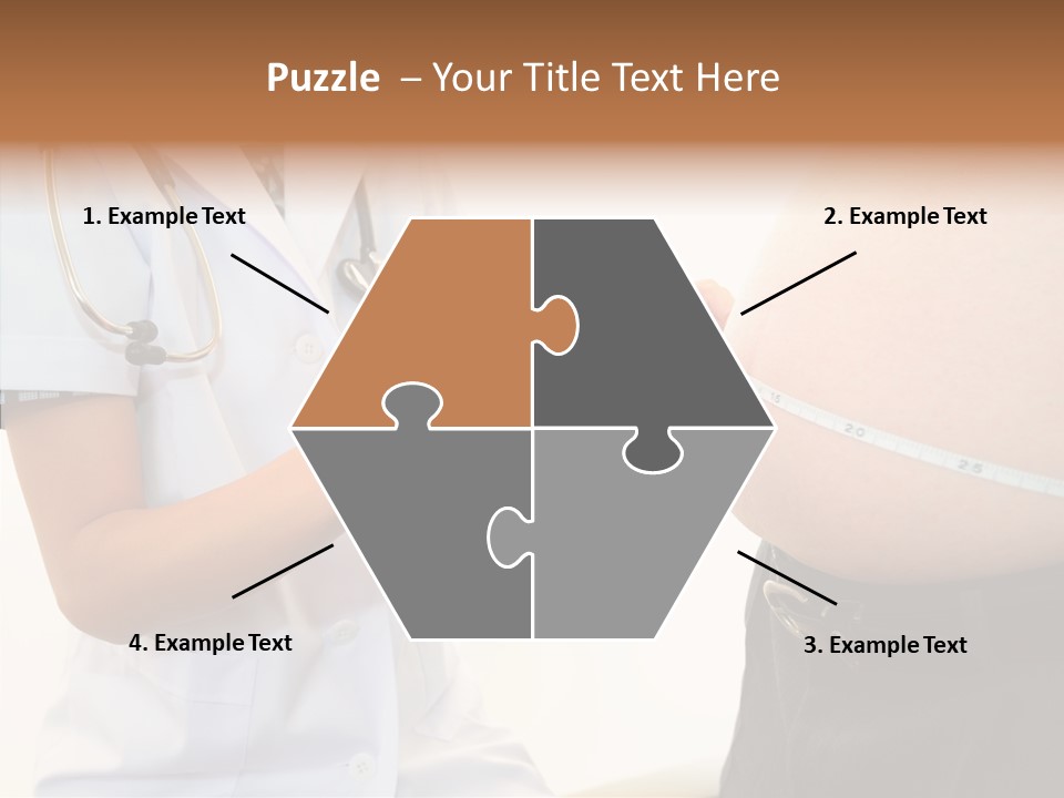 Doctor Aged Stomach PowerPoint Template