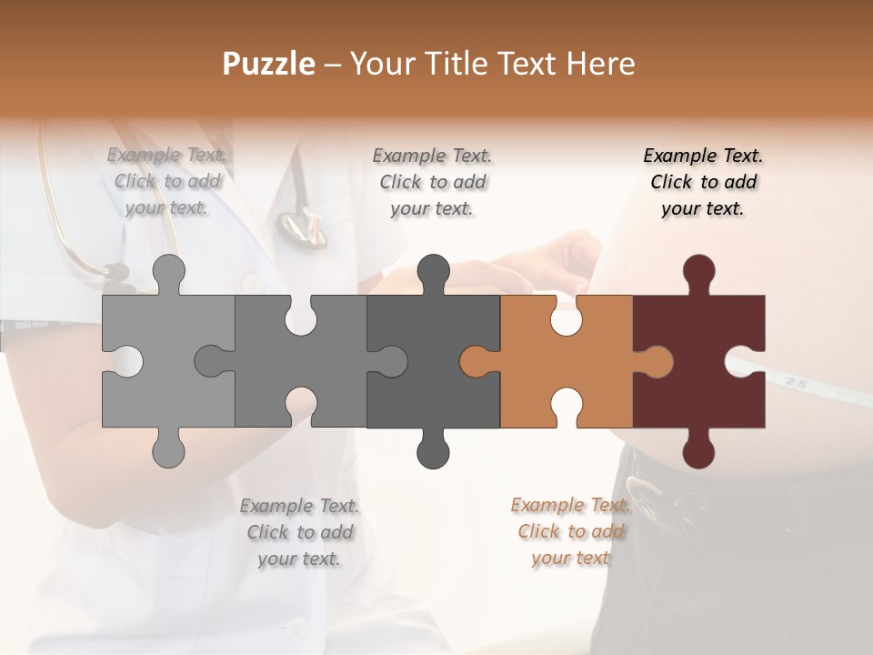 Doctor Aged Stomach PowerPoint Template