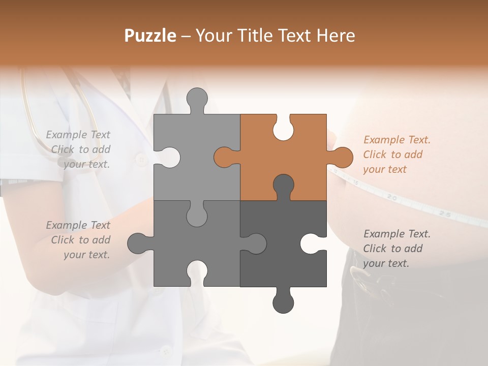 Doctor Aged Stomach PowerPoint Template