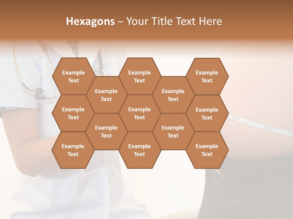 Doctor Aged Stomach PowerPoint Template
