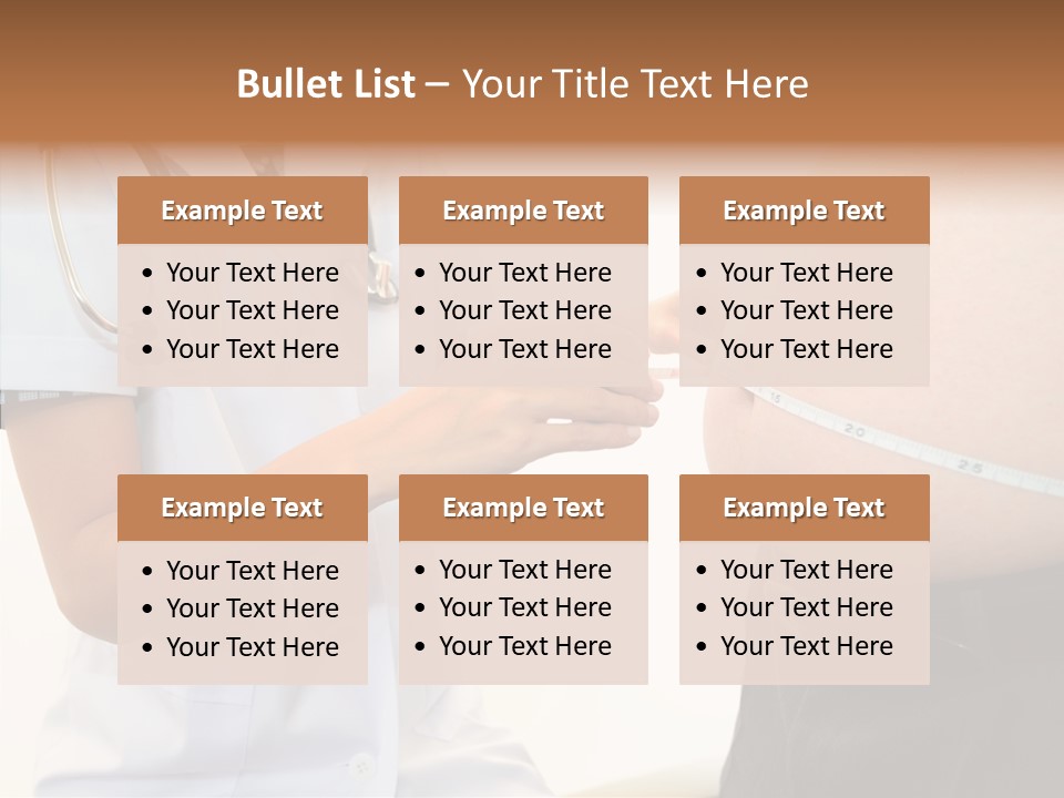 Doctor Aged Stomach PowerPoint Template