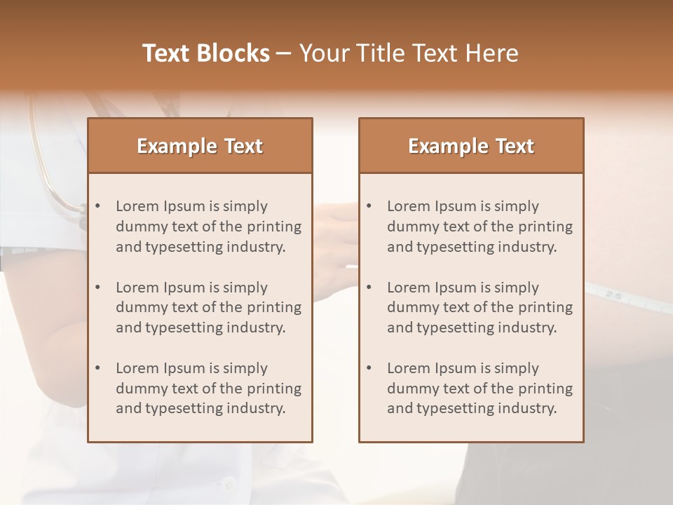 Doctor Aged Stomach PowerPoint Template