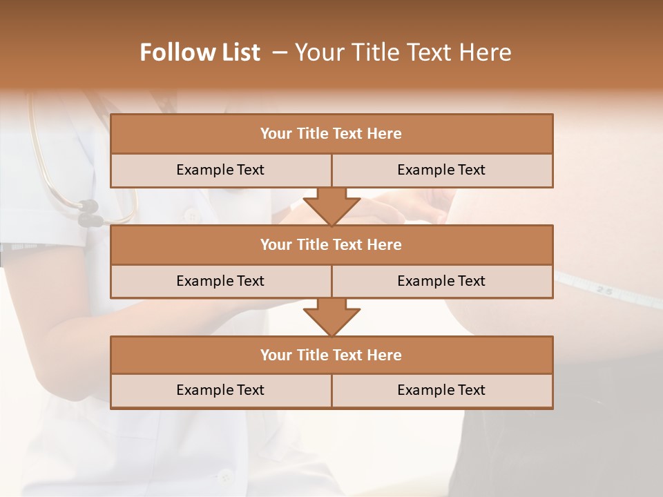 Doctor Aged Stomach PowerPoint Template