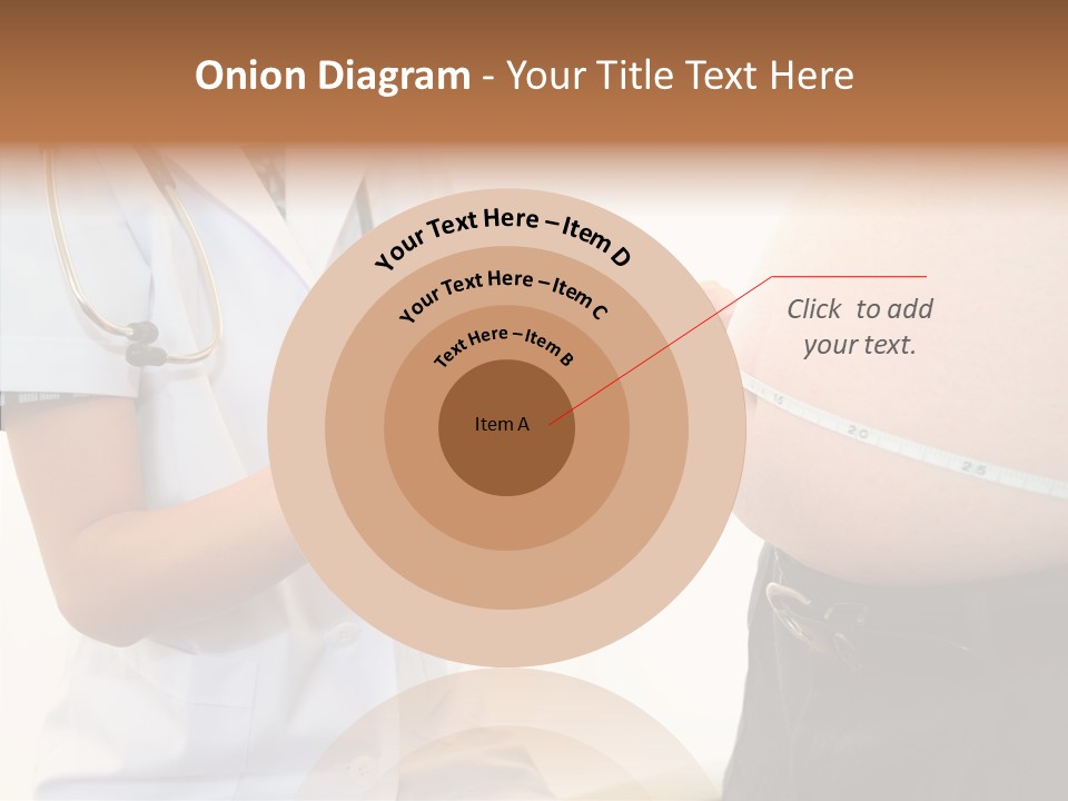 Doctor Aged Stomach PowerPoint Template