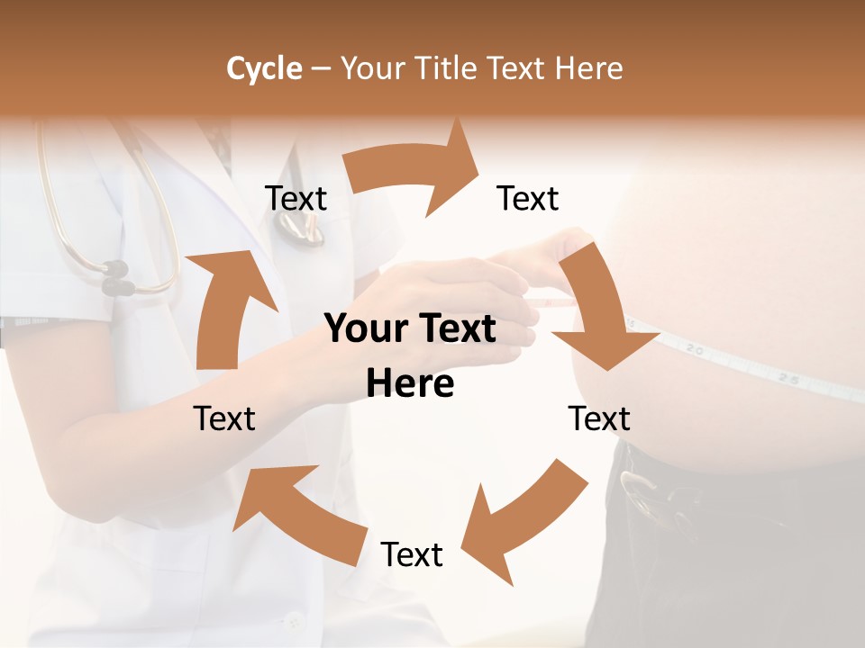 Doctor Aged Stomach PowerPoint Template