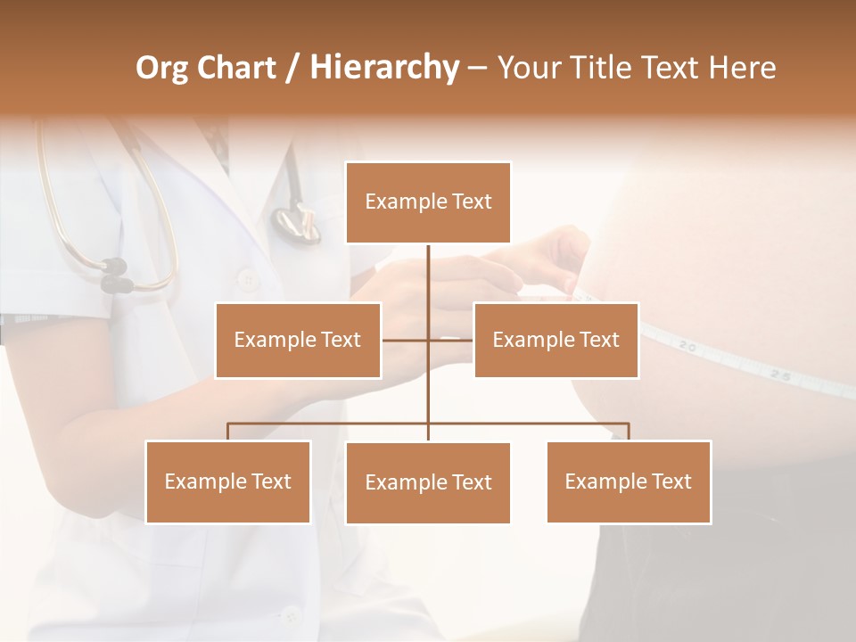 Doctor Aged Stomach PowerPoint Template