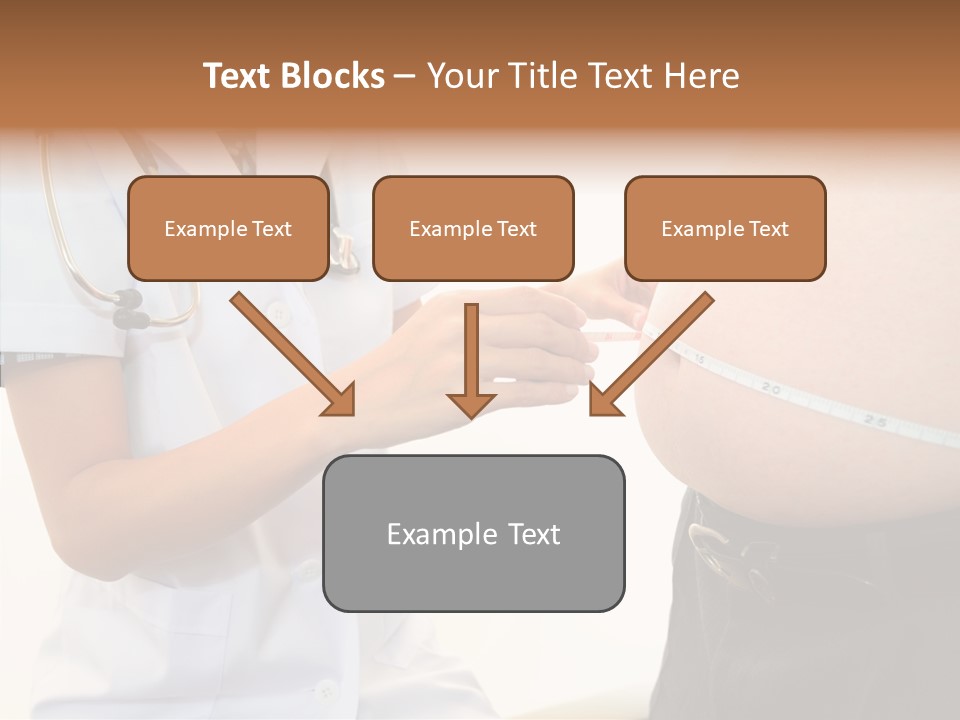 Doctor Aged Stomach PowerPoint Template