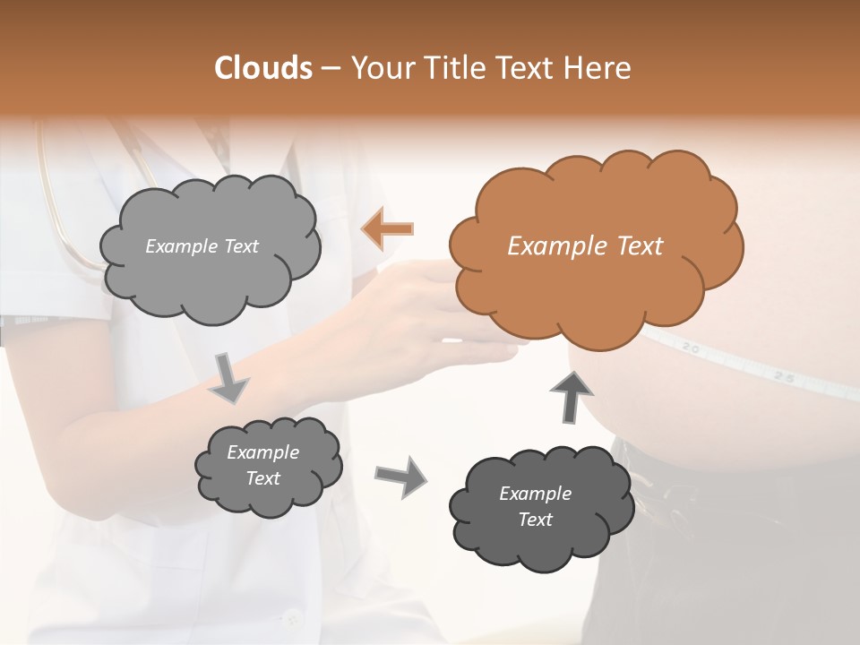 Doctor Aged Stomach PowerPoint Template