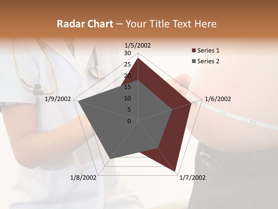 Doctor Aged Stomach PowerPoint Template