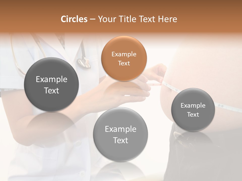 Doctor Aged Stomach PowerPoint Template