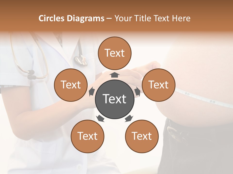 Doctor Aged Stomach PowerPoint Template