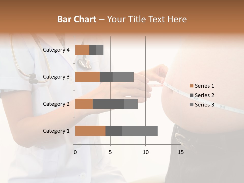 Doctor Aged Stomach PowerPoint Template