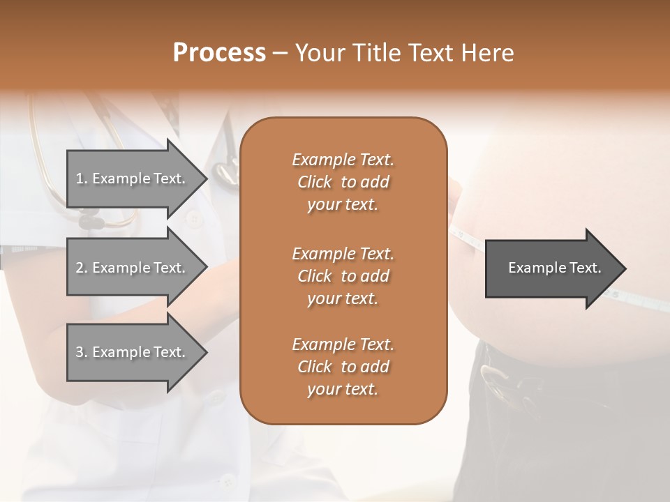 Doctor Aged Stomach PowerPoint Template
