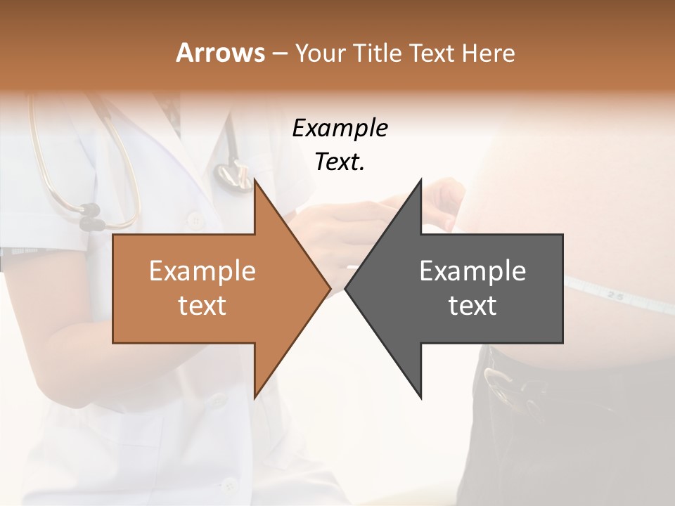 Doctor Aged Stomach PowerPoint Template