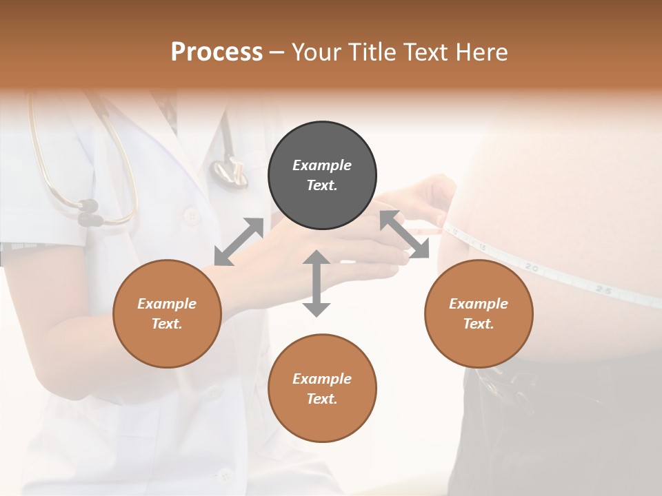 Doctor Aged Stomach PowerPoint Template