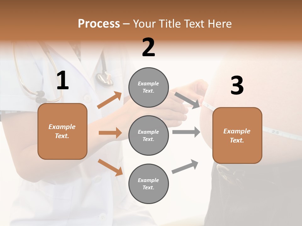Doctor Aged Stomach PowerPoint Template