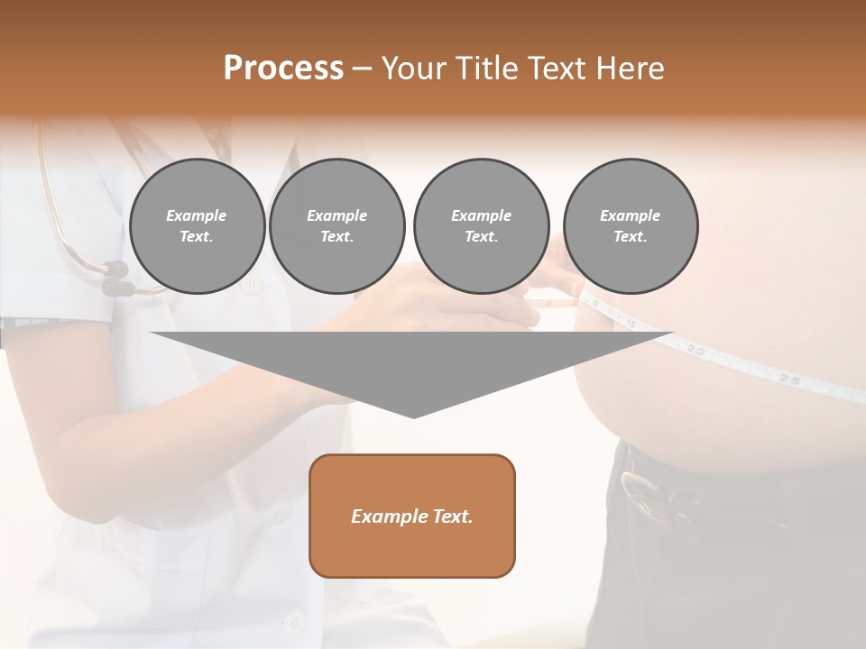 Doctor Aged Stomach PowerPoint Template