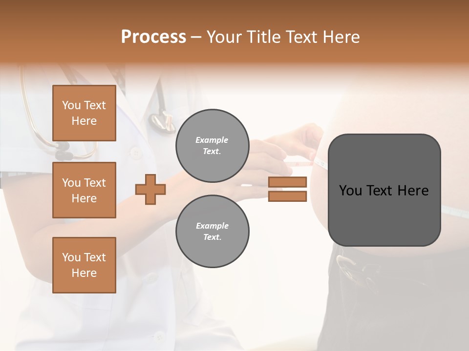 Doctor Aged Stomach PowerPoint Template