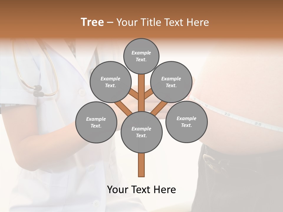 Doctor Aged Stomach PowerPoint Template