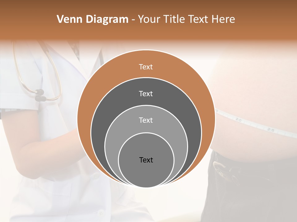 Doctor Aged Stomach PowerPoint Template