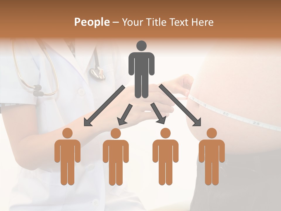 Doctor Aged Stomach PowerPoint Template