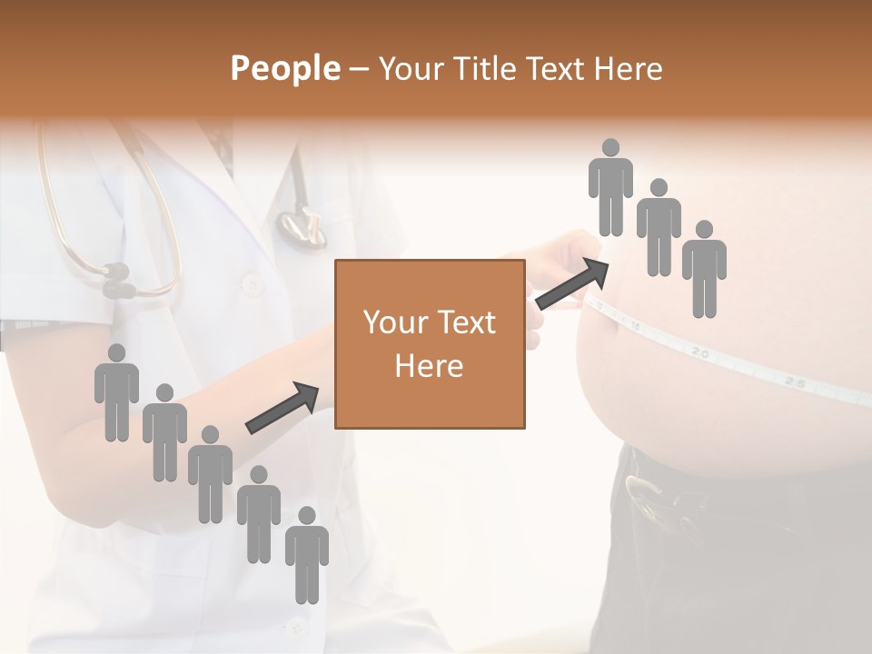 Doctor Aged Stomach PowerPoint Template