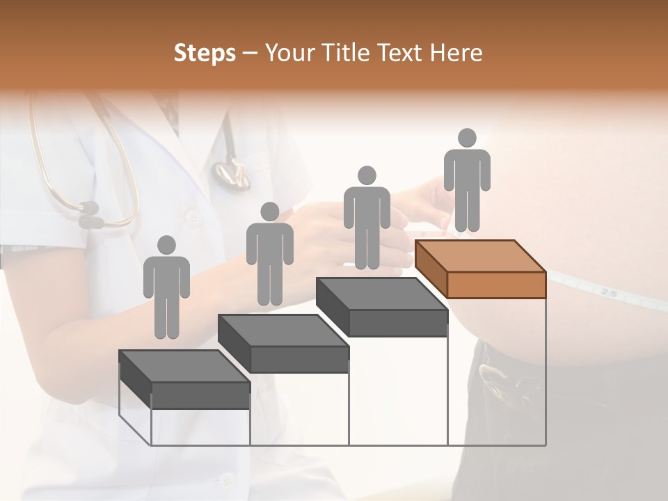 Doctor Aged Stomach PowerPoint Template