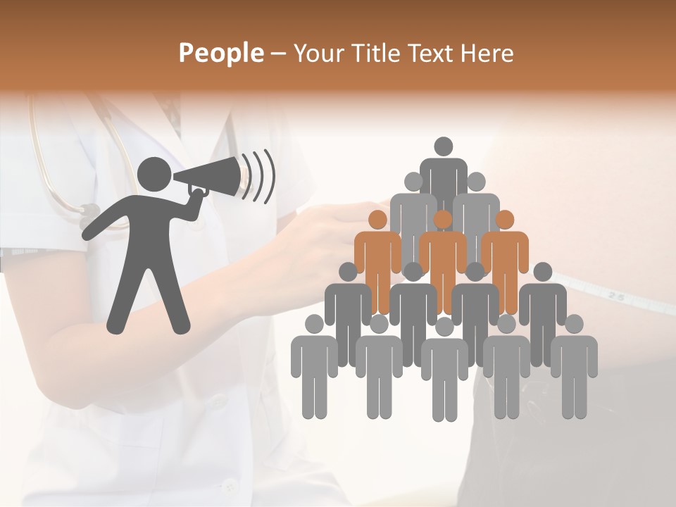 Doctor Aged Stomach PowerPoint Template