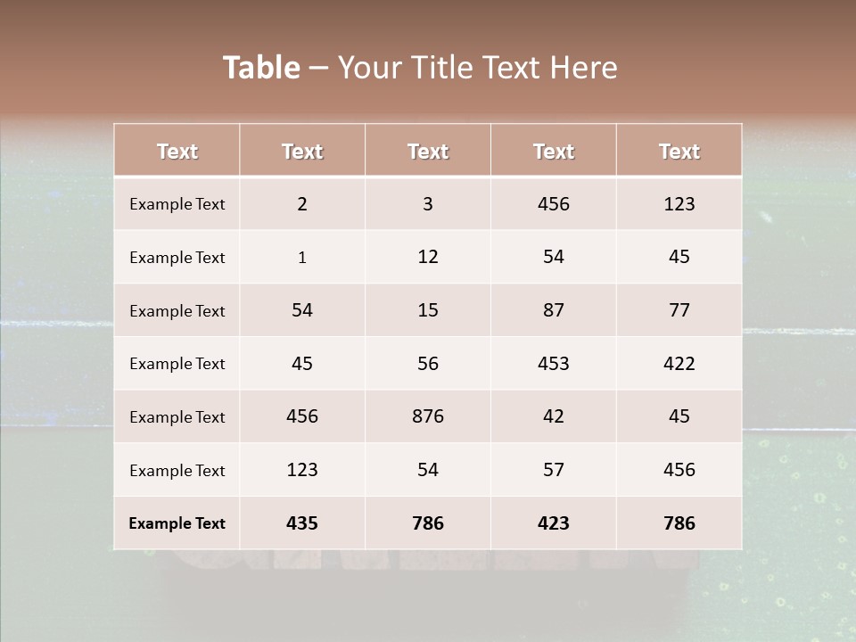 Energy Efficient Build Environment PowerPoint Template