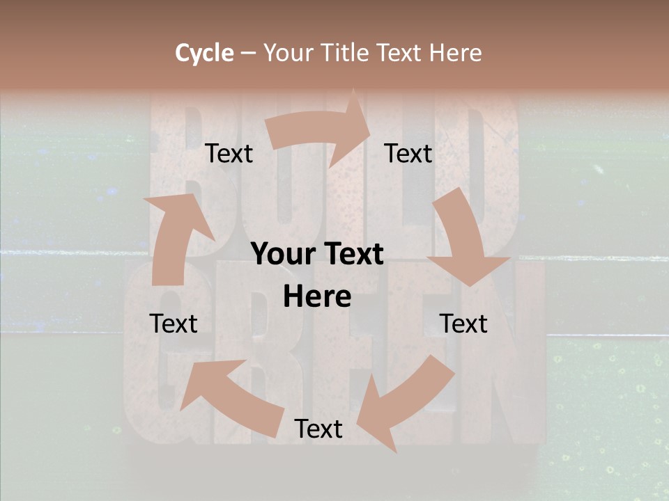 Energy Efficient Build Environment PowerPoint Template