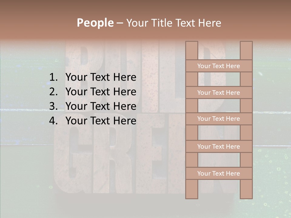 Energy Efficient Build Environment PowerPoint Template