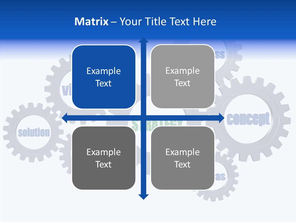 Team Gear Success PowerPoint Template