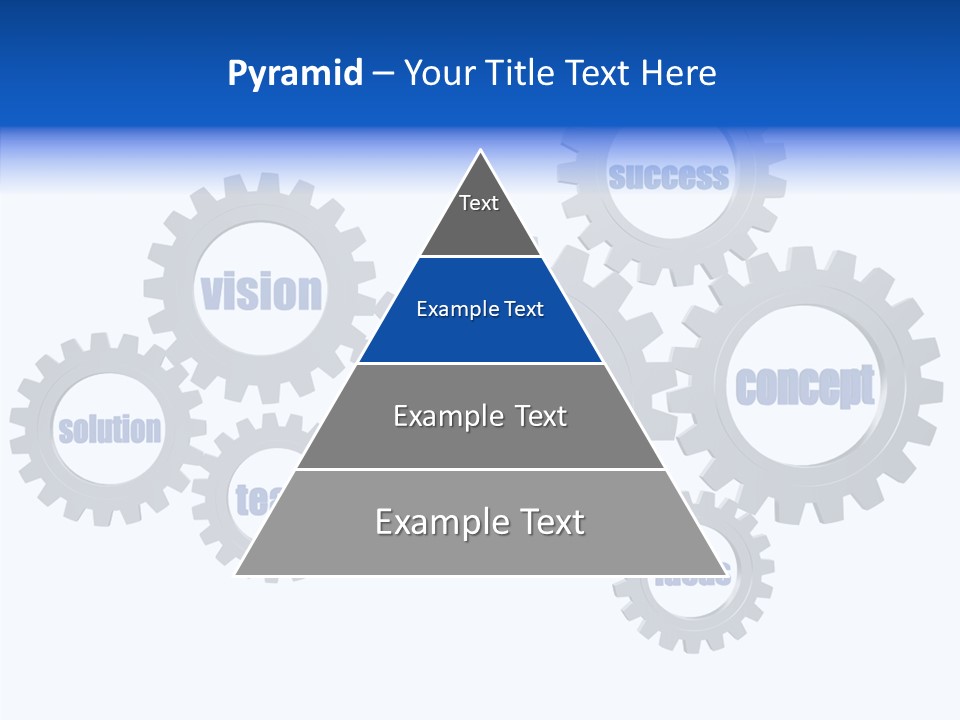 Team Gear Success PowerPoint Template