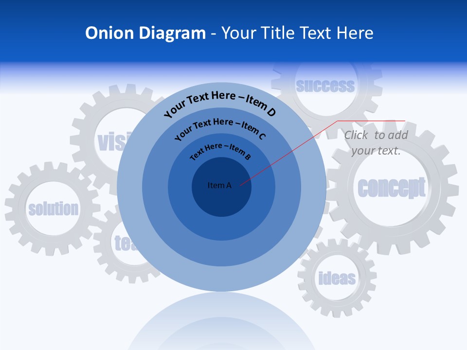 Team Gear Success PowerPoint Template