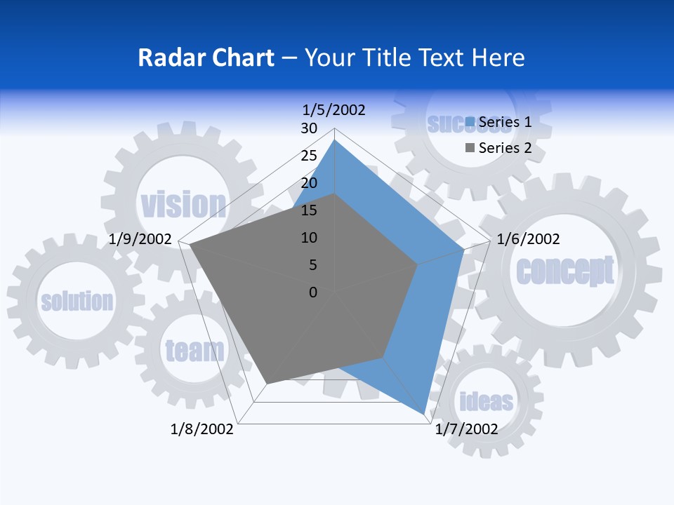 Team Gear Success PowerPoint Template