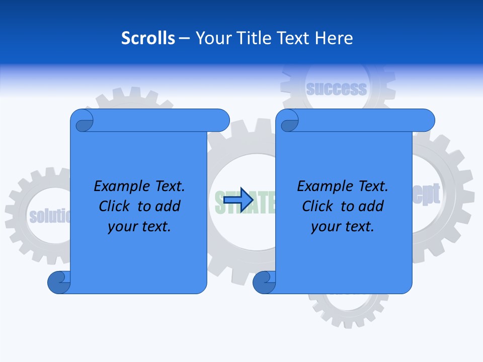 Team Gear Success PowerPoint Template