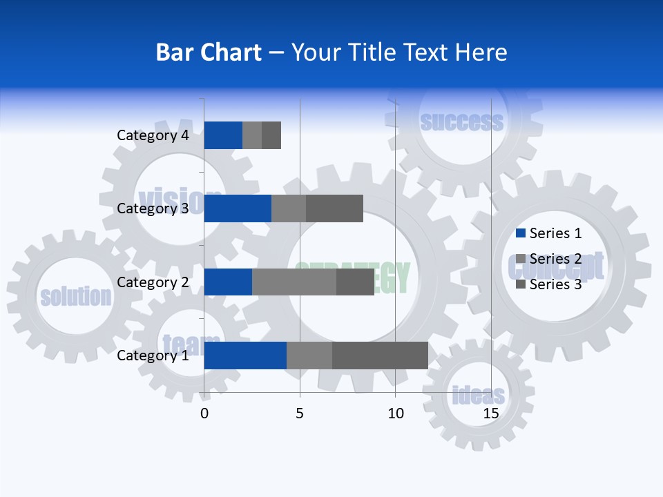 Team Gear Success PowerPoint Template