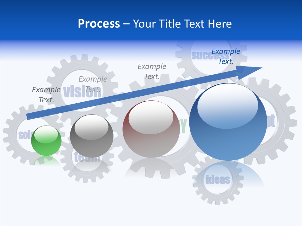 Team Gear Success PowerPoint Template