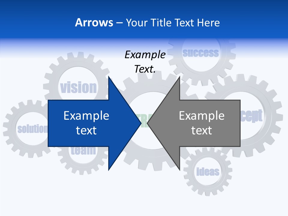 Team Gear Success PowerPoint Template
