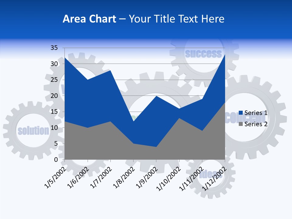 Team Gear Success PowerPoint Template