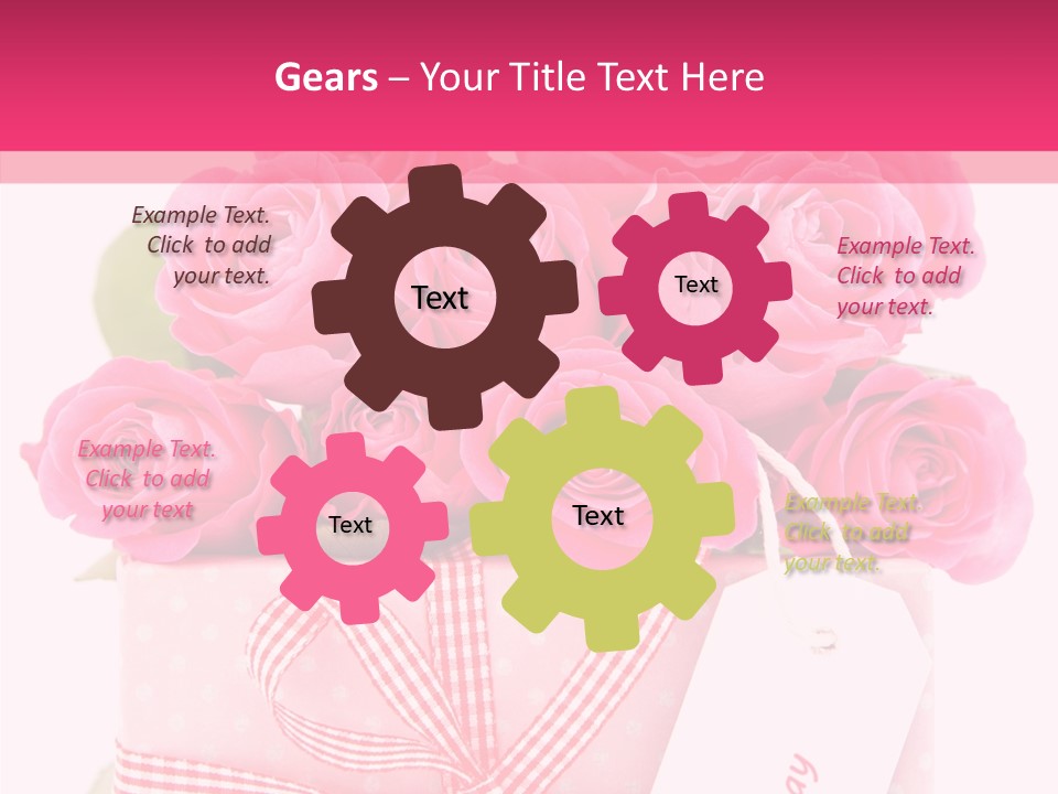 Beautiful Box Green PowerPoint Template