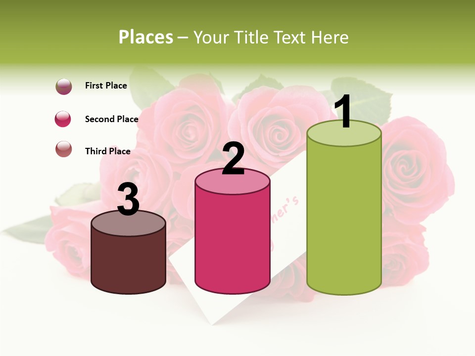 Blossom Greeting Freshness PowerPoint Template