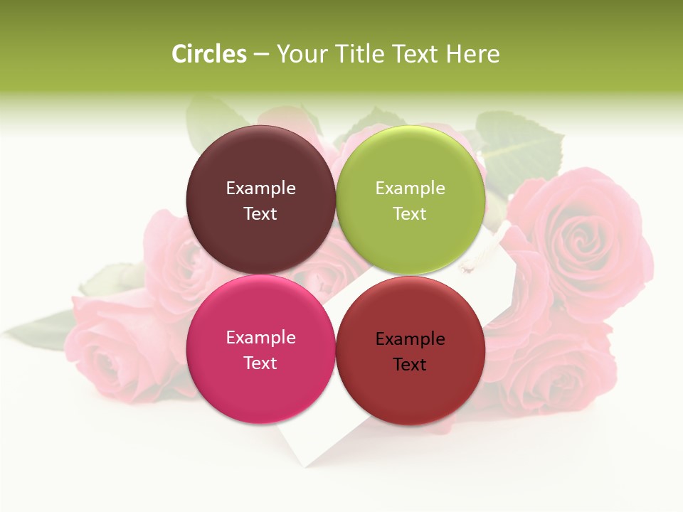 Blossom Greeting Freshness PowerPoint Template