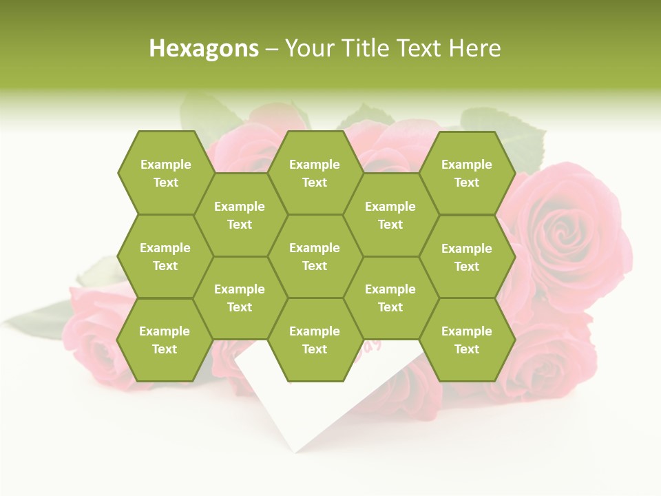 Blossom Greeting Freshness PowerPoint Template