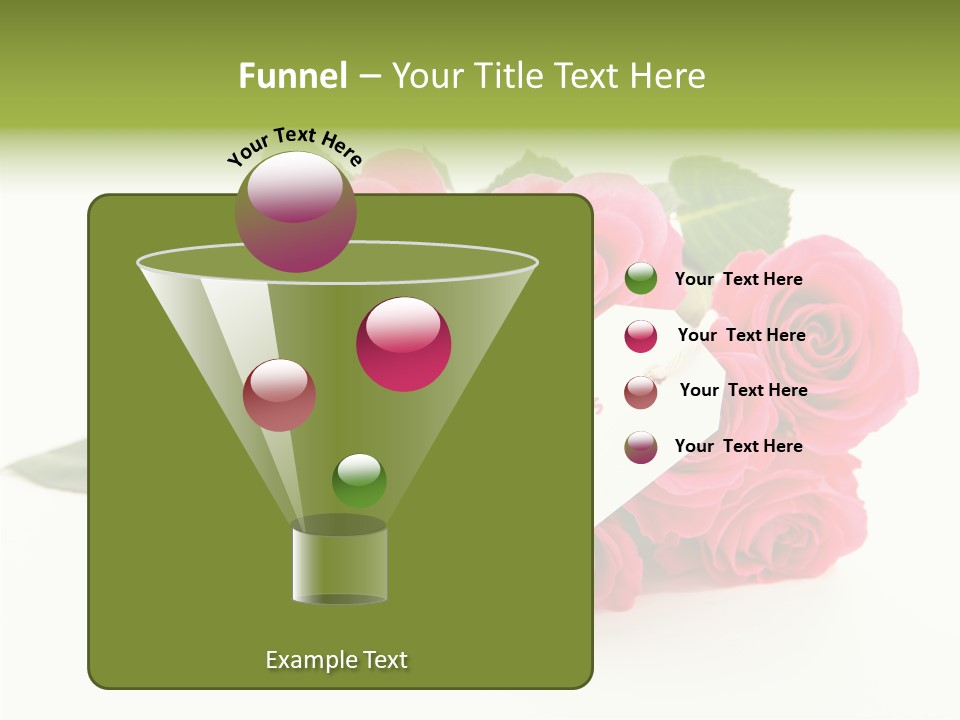 Blossom Greeting Freshness PowerPoint Template