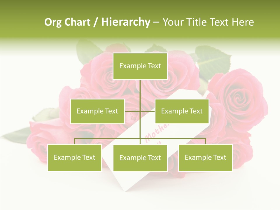 Blossom Greeting Freshness PowerPoint Template