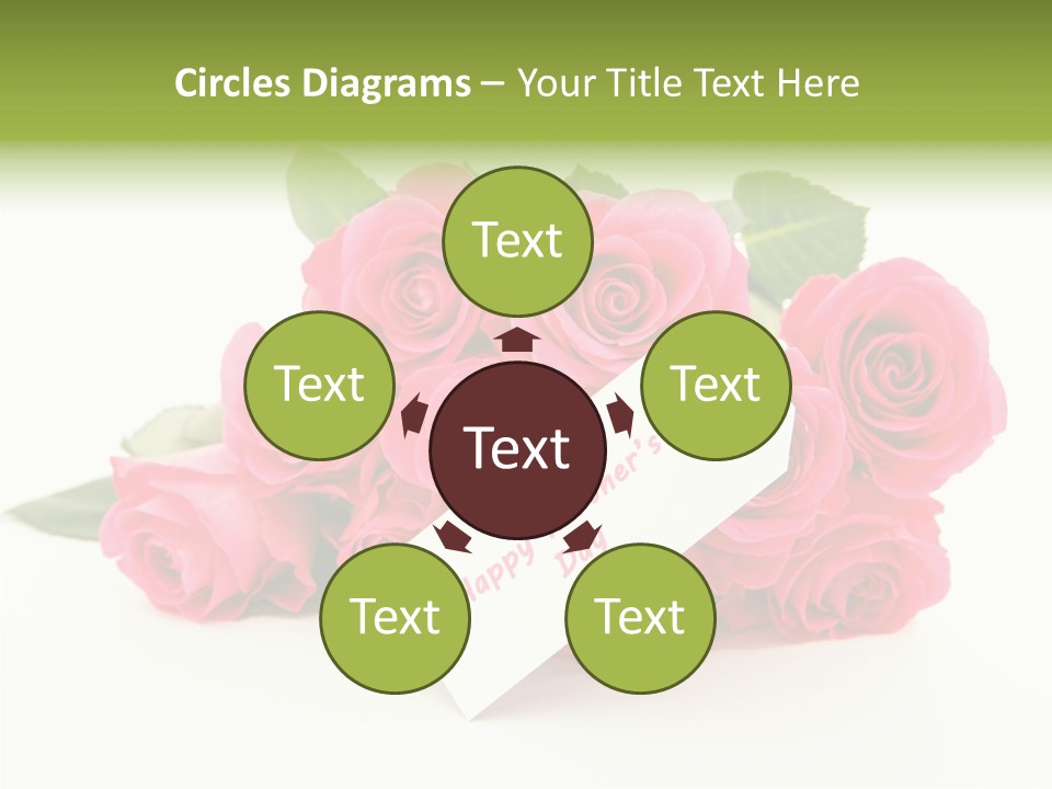 Blossom Greeting Freshness PowerPoint Template