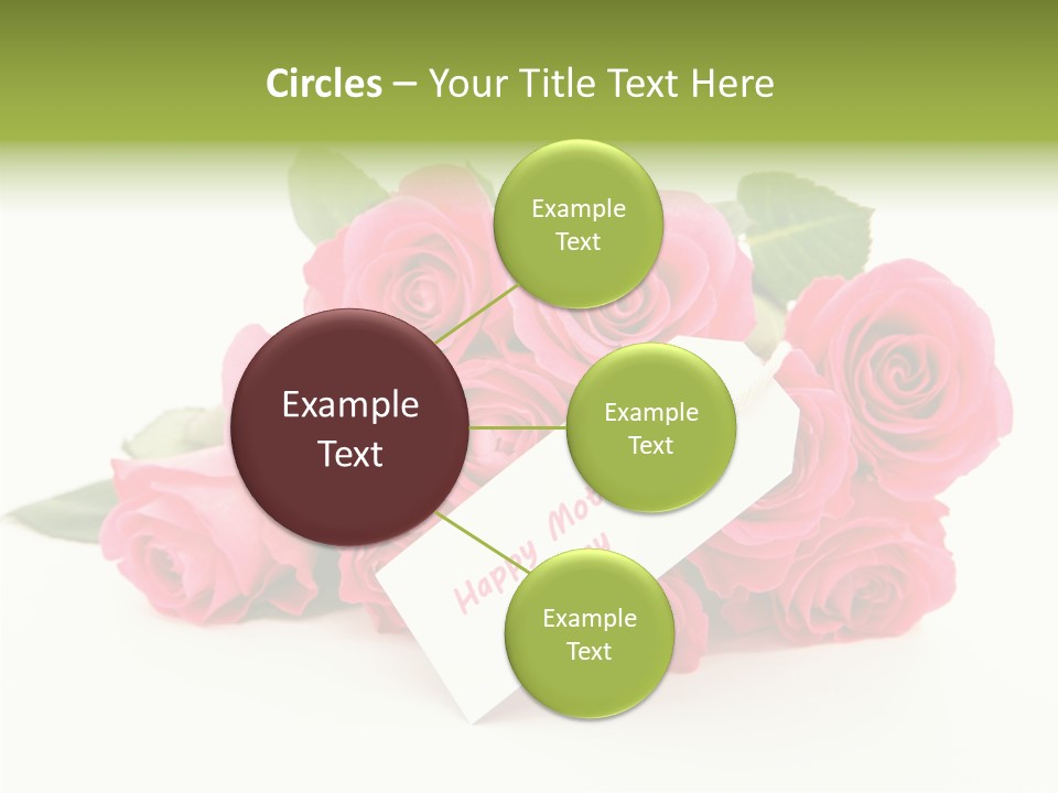 Blossom Greeting Freshness PowerPoint Template